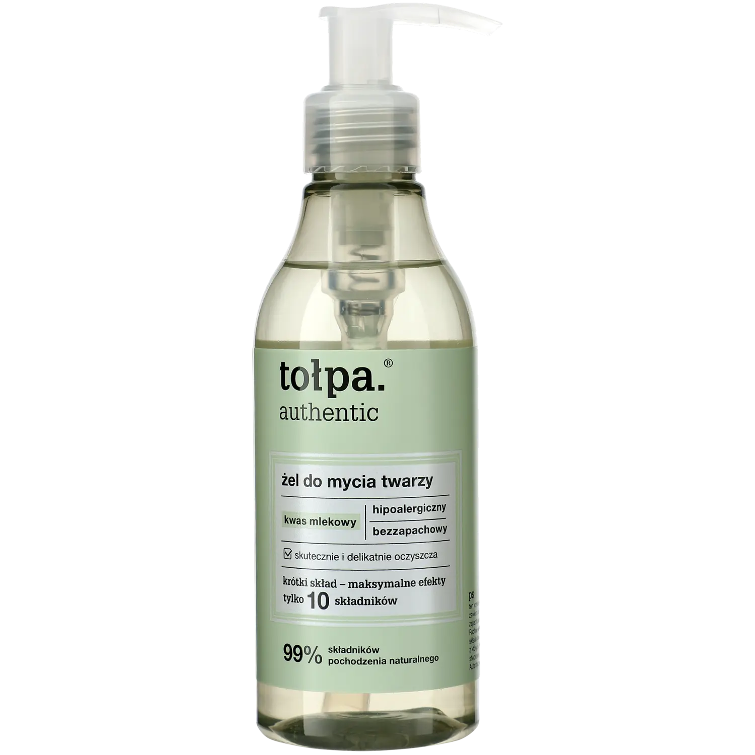 Tołpa Authentic гель для умывания лица, 195 мл
Tołpa Authentic гель для умывания лица, 195 мл