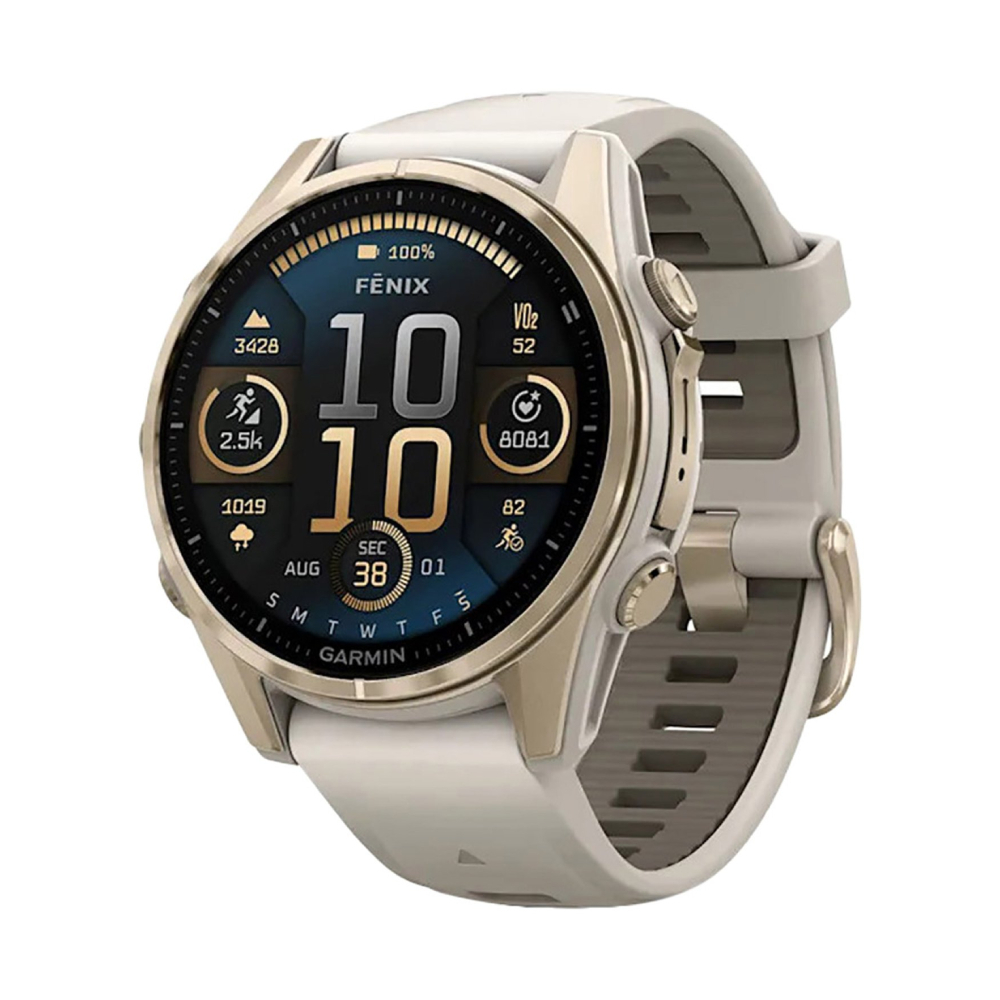 Умные часы Garmin Fenix 8, Sapphire, 43 мм, AMOLED 1.3", Wi-Fi, золотой/песочный
Умные часы Garmin Fenix 8, Sapphire, 43 мм, AMOLED 1.3", Wi-Fi, золотой/песочный
