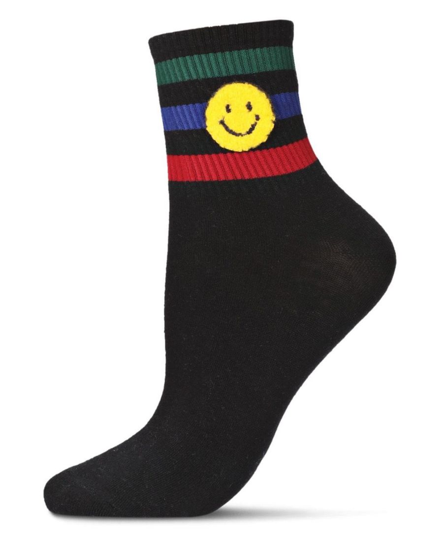Женские носки Smiley Terry Patch Stripe Crew Socks MeMoi, Black
Женские носки Smiley Terry Patch Stripe Crew Socks MeMoi, Black