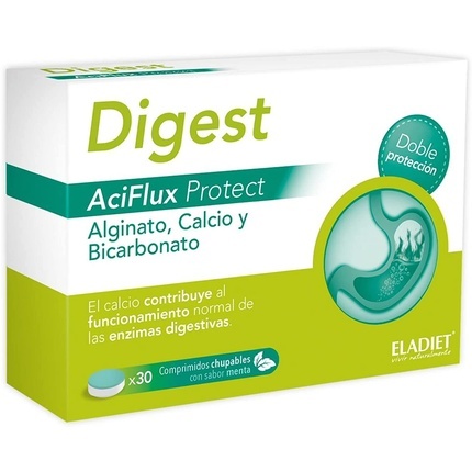 Дайджест Aciflux Protect 30 таблеток 200 г, Eladiet
Дайджест Aciflux Protect 30 таблеток 200 г, Eladiet