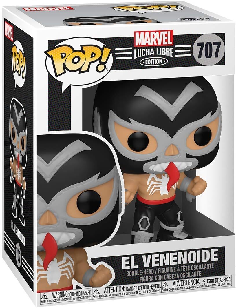 Фигурка Веном Funko Pop Marvel Luchadores 
Фигурка Веном Funko Pop Marvel Luchadores