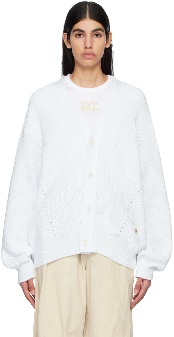 Синий кардиган с Y-образным вырезом Recto
Синий кардиган с Y-образным вырезом Recto