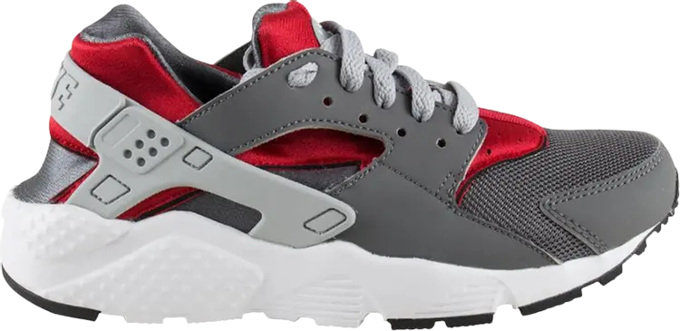 Кроссовки Nike Huarache Run GS, серо-красный 
Кроссовки Nike Huarache Run GS, серо-красный