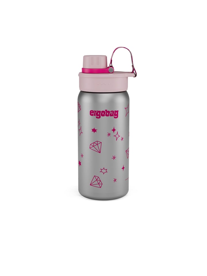 Ergobag Бутылка для воды из нержавеющей стали с розовыми блестками
Ergobag Бутылка для воды из нержавеющей стали с розовыми блестками