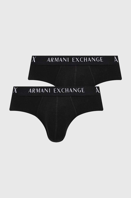2 упаковки нижнего белья Armani Exchange, черный
2 упаковки нижнего белья Armani Exchange, черный
