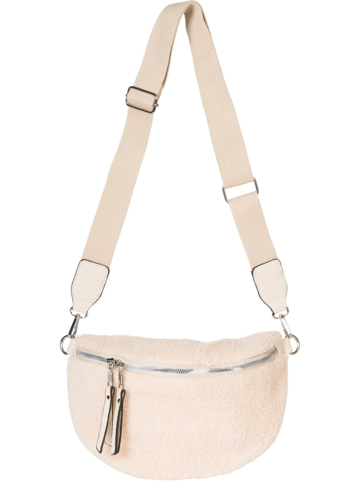 Сумка через плечо из плюшевого флиса в форме полумесяца бежевого цвета styleBREAKER
Сумка через плечо из плюшевого флиса в форме полумесяца бежевого цвета styleBREAKER