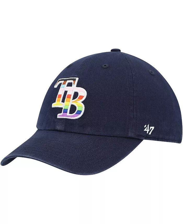 Мужская темно-синяя регулируемая шапка Tampa Bay Rays Team Pride Clean Up '47 Brand, синий
Мужская темно-синяя регулируемая шапка Tampa Bay Rays Team Pride Clean Up '47 Brand, синий