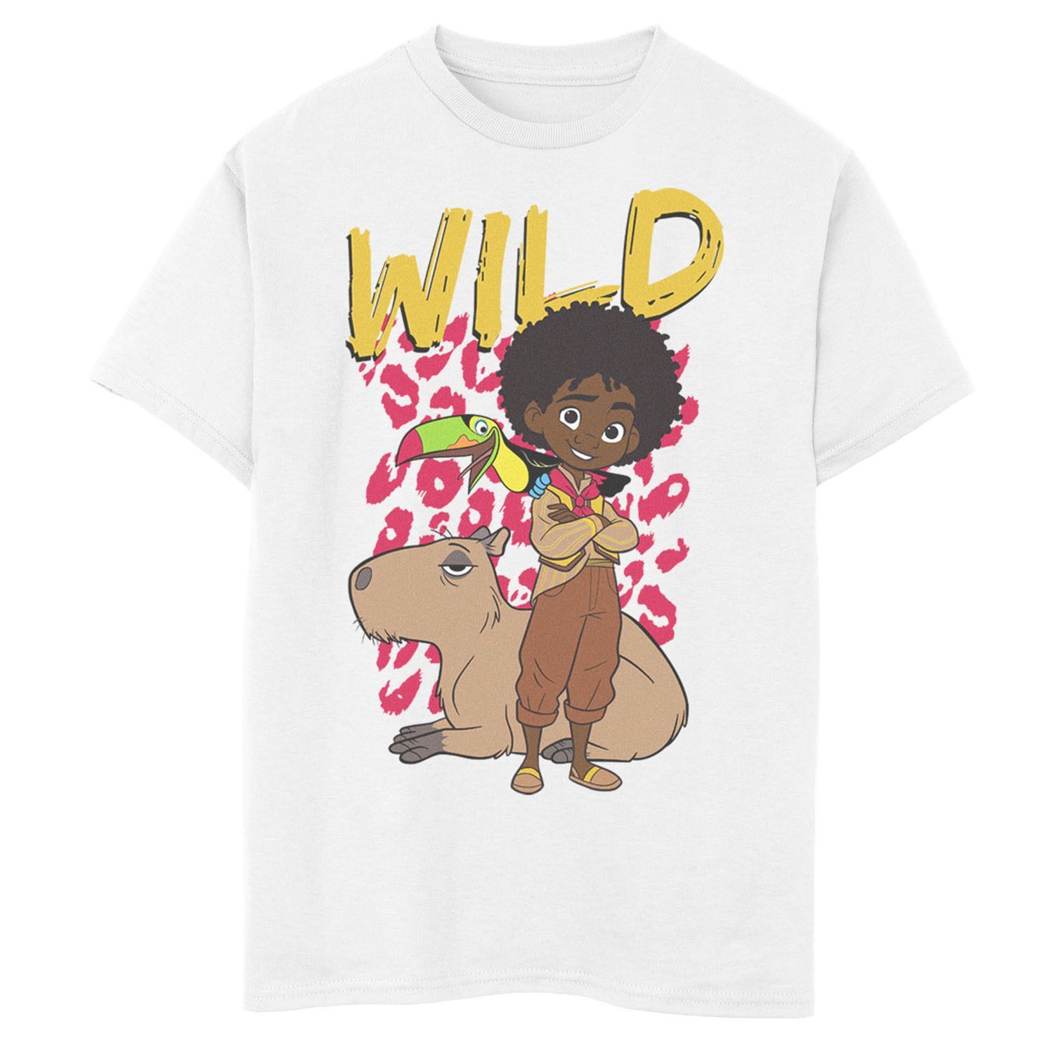 Футболка с портретом Антонио для мальчиков 8–20 Disney's Encanto Licensed Character, белый
Футболка с портретом Антонио для мальчиков 8–20 Disney's Encanto Licensed Character, белый