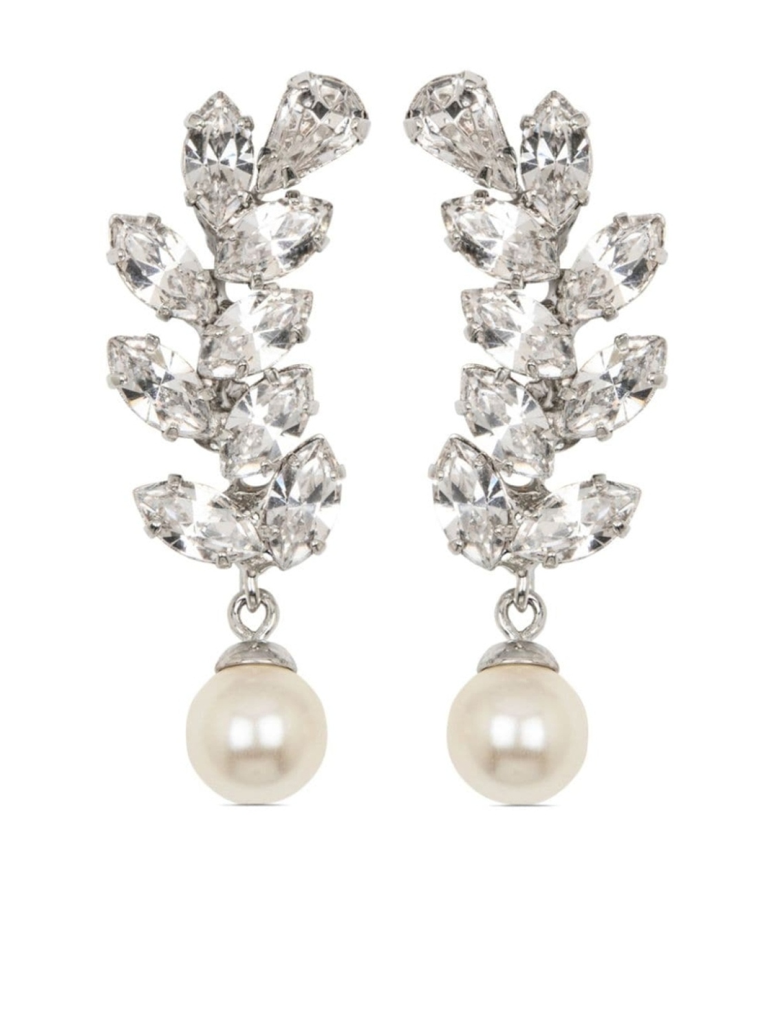 Серьги Verla с кристаллами Jennifer Behr, серебряный 
Серьги Verla с кристаллами Jennifer Behr, серебряный