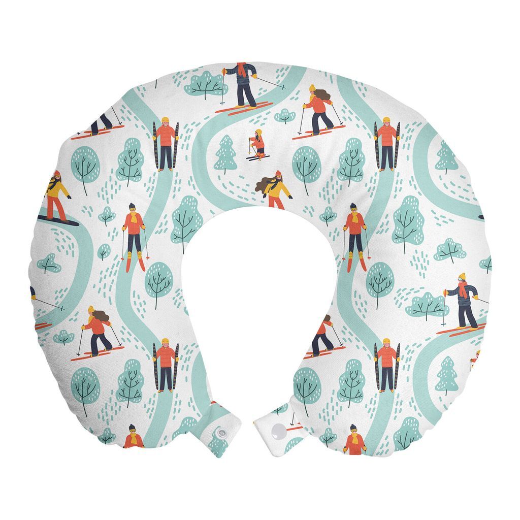 ABAKUHAUS Ski Pattern Дорожная подушка для поддержки шеи, катающиеся на лыжах, пенопластовые дорожные принадлежности для самолета и автомобиля, 30x30 см, бледно-бирюзовый многоцветный
ABAKUHAUS Ski Pattern Дорожная подушка для поддержки шеи, катающиеся на лыжах, пенопластовые дорожные принадлежности для самолета и автомобиля, 30x30 см, бледно-бирюзовый многоцветный