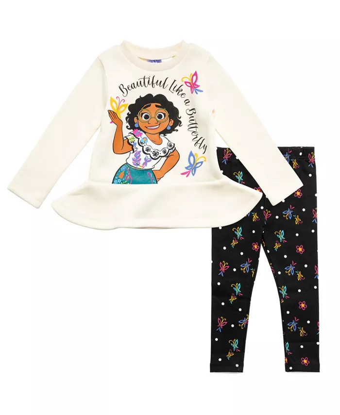 Детский комплект: флисовая толстовка и леггинсы для девочек Encanto, белый
Детский комплект: флисовая толстовка и леггинсы для девочек Encanto, белый