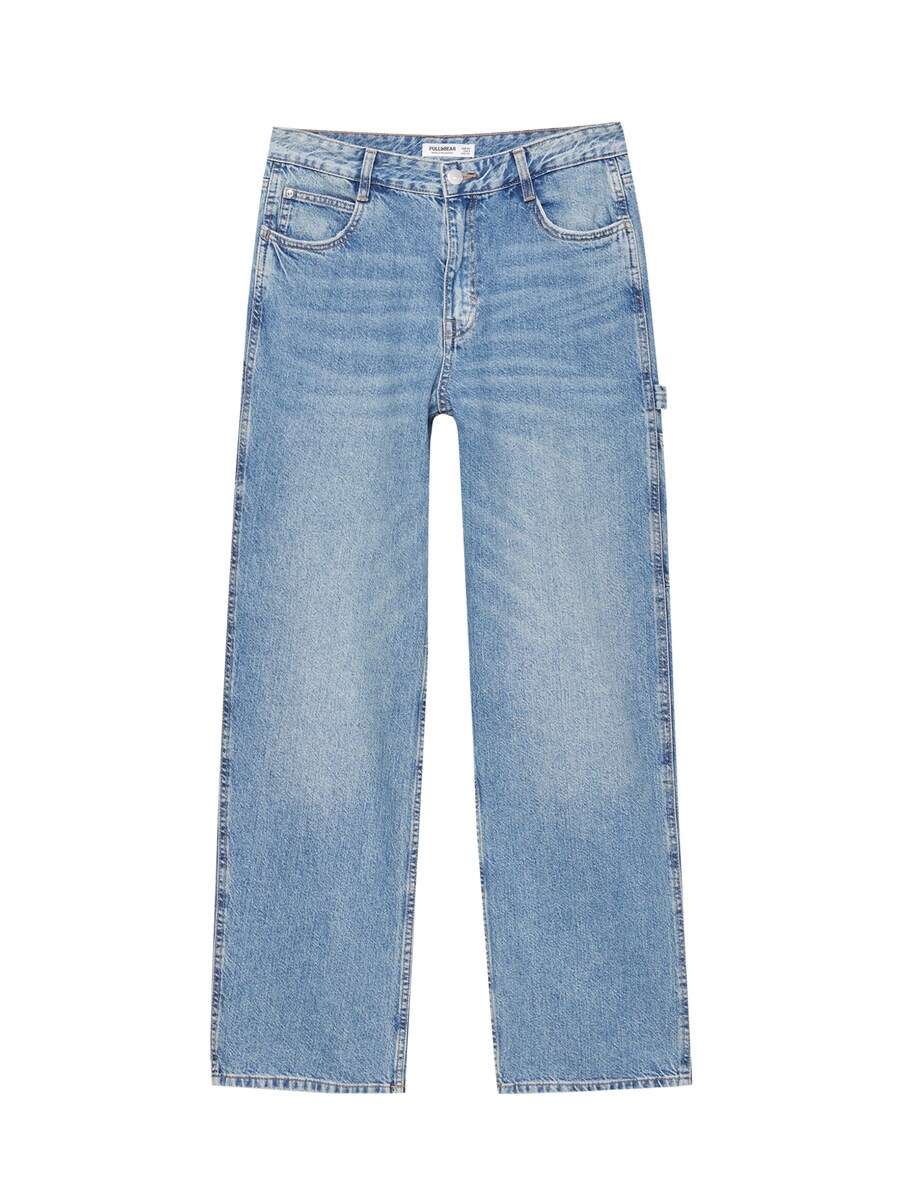 Обычные джинсы Pull&Bear, синий деним
Обычные джинсы Pull&Bear, синий деним