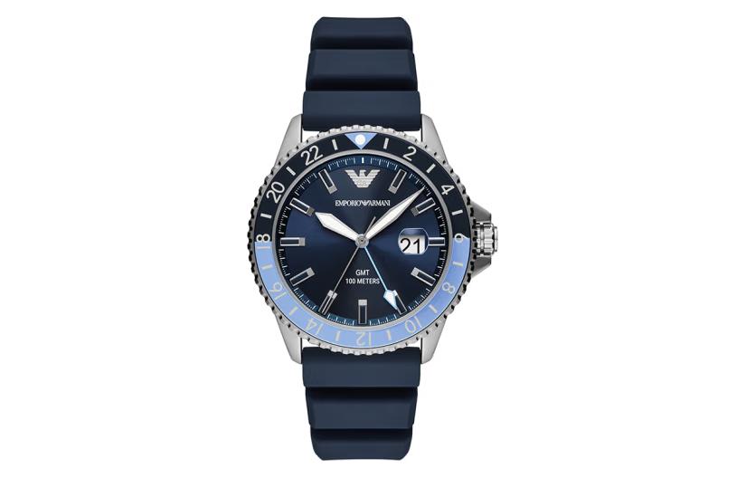 Коллекция Submariner Наручные часы Кварцевый механизм Силиконовый ремешок 42 мм Синий циферблат Мужские часы EMPORIO ARMANI
Коллекция Submariner Наручные часы Кварцевый механизм Силиконовый ремешок 42 мм Синий циферблат Мужские часы EMPORIO ARMANI