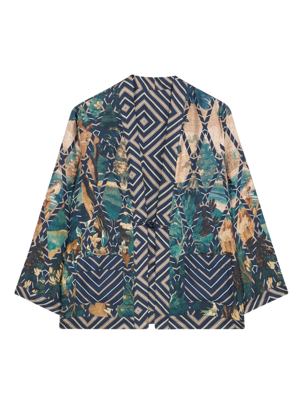 Жакет с геометричным принтом Pierre-Louis Mascia, синий
Жакет с геометричным принтом Pierre-Louis Mascia, синий