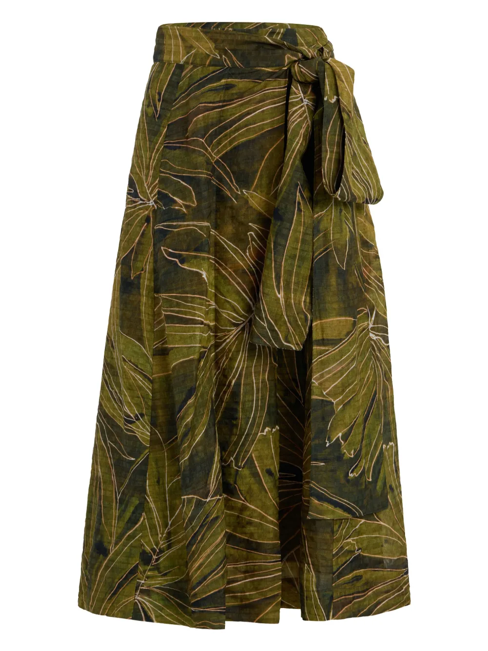 Юбка-халат Estine с принтом листьев Marie Oliver, зеленый
Юбка-халат Estine с принтом листьев Marie Oliver, зеленый