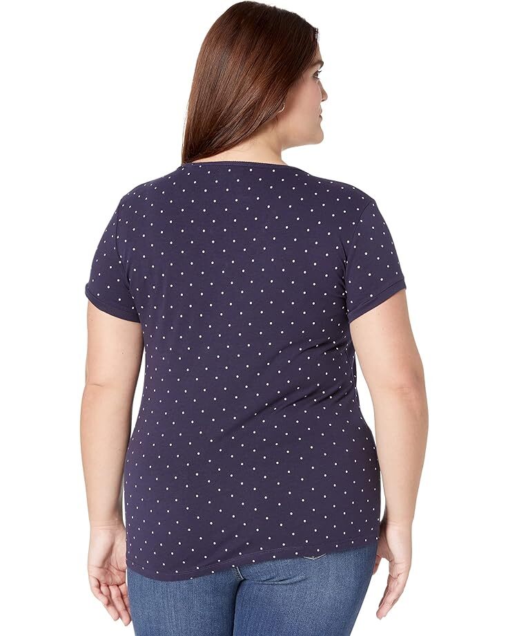 Рубашка U.S. POLO ASSN. Small Pony Stretch Dot V-Neck Tee Shirt, цвет Navy/Pink
Рубашка U.S. POLO ASSN. Small Pony Stretch Dot V-Neck Tee Shirt, цвет Navy/Pink