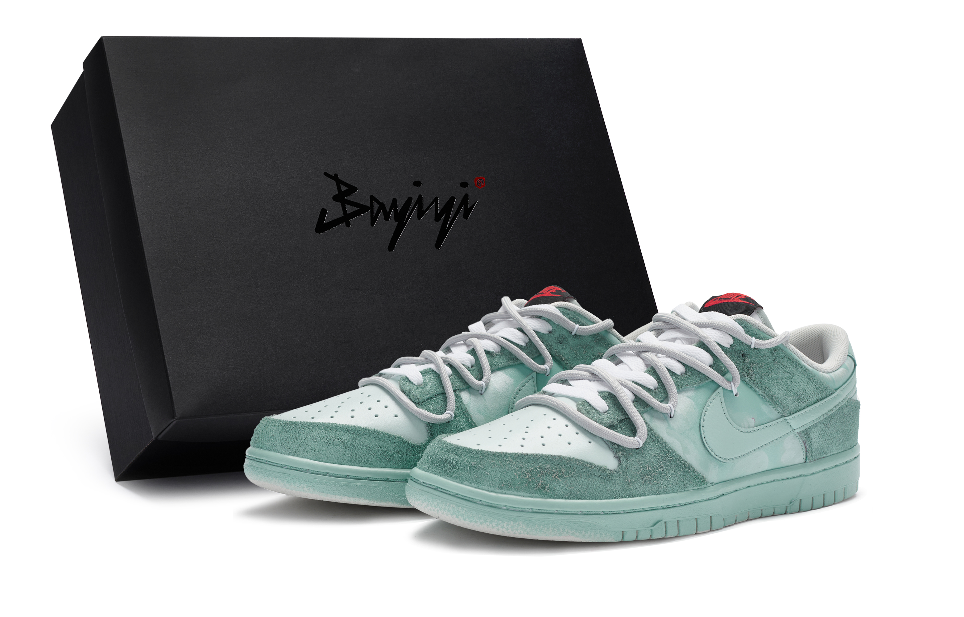 Nike Кроссовки для скейтбординга Dunk Low Top, мужские, мятно-зеленые
Nike Кроссовки для скейтбординга Dunk Low Top, мужские, мятно-зеленые