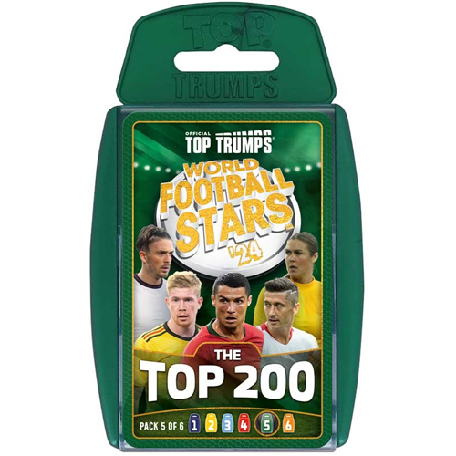 Настольная игра World Football Stars Top 200 Top Trumps – Pack 5 
Настольная игра World Football Stars Top 200 Top Trumps – Pack 5