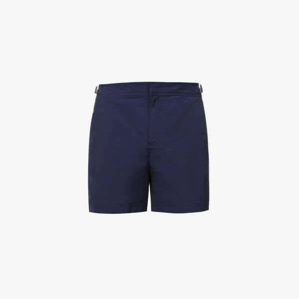 Плавки-шорты узкого кроя Bulldog II Orlebar Brown, темно-синий
Плавки-шорты узкого кроя Bulldog II Orlebar Brown, темно-синий