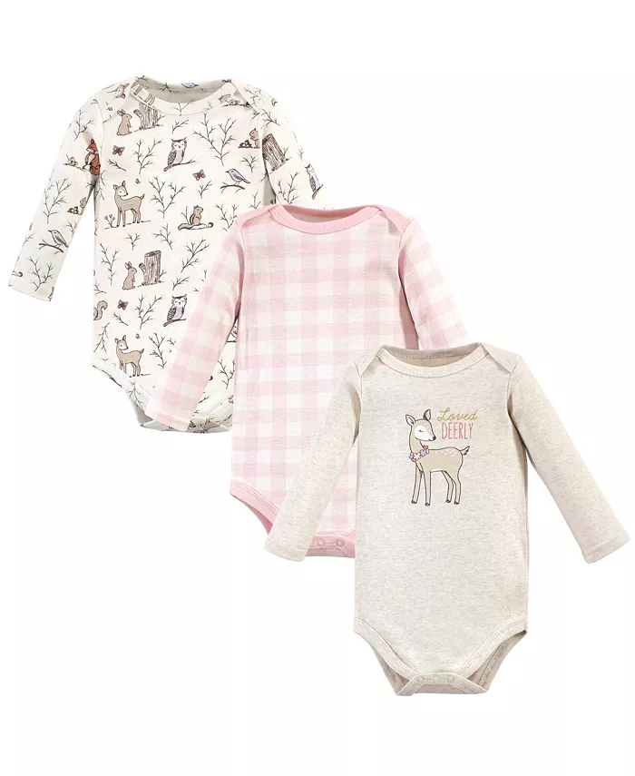 Детский комбинезон Hudson Essential с длинными рукавами из 100% хлопка, набор из 3 штук Hudson Baby, розовый
Детский комбинезон Hudson Essential с длинными рукавами из 100% хлопка, набор из 3 штук Hudson Baby, розовый