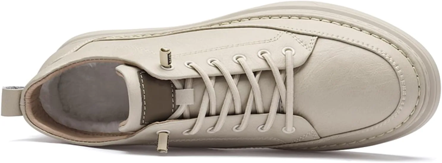 Мужские лифтовые туфли Eliogn для увеличения роста, кожаные повседневные кроссовки на шнуровке, увеличивают рост на 6 см, невидимые обувь-лифт, белый
Мужские лифтовые туфли Eliogn для увеличения роста, кожаные повседневные кроссовки на шнуровке, увеличивают рост на 6 см, невидимые обувь-лифт, белый