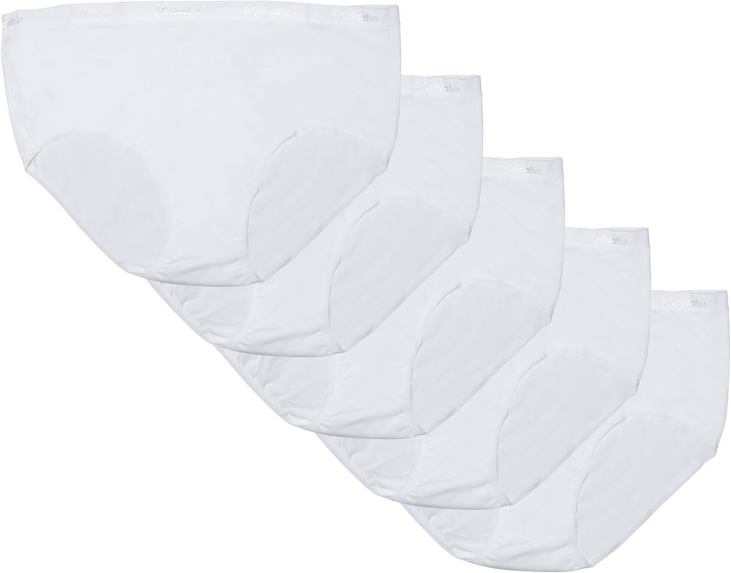 Columbia женские трусы 4-way Stretch Cotton, 5 штук, White
Columbia женские трусы 4-way Stretch Cotton, 5 штук, White