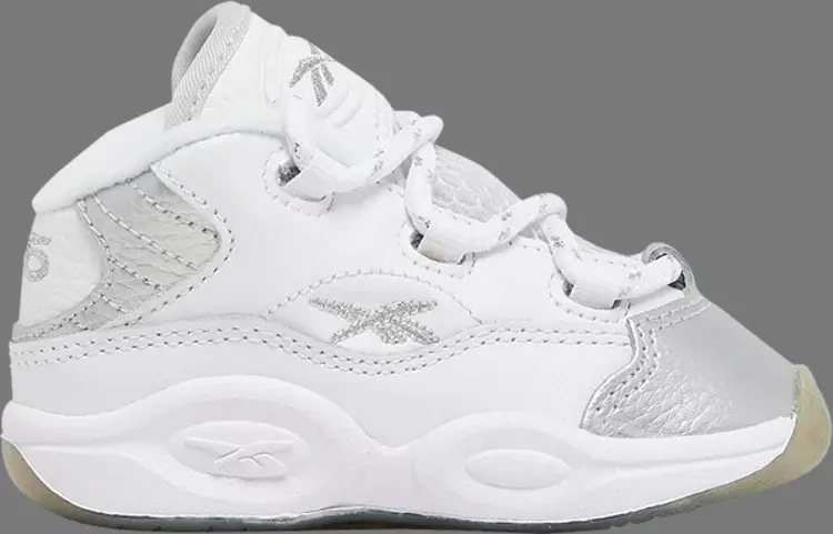 Кроссовки question mid toddler '25th anniversary' Reebok, белый
Кроссовки question mid toddler '25th anniversary' Reebok, белый