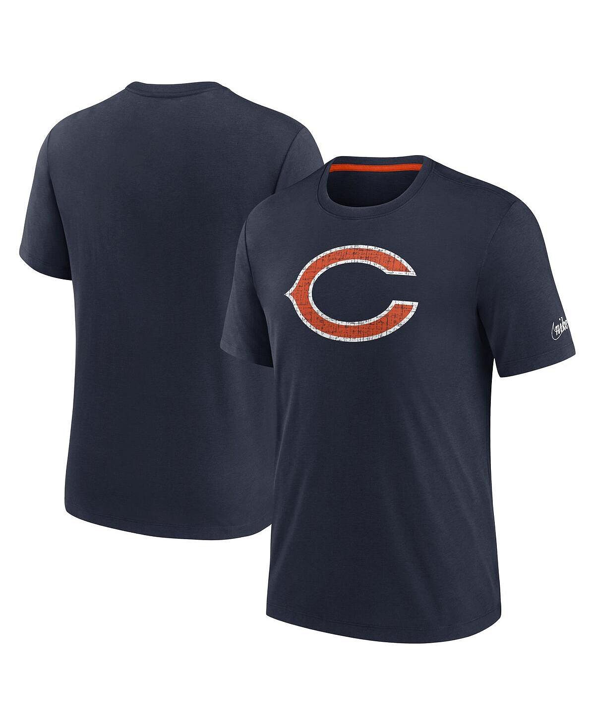 Мужская темно-синяя футболка с логотипом chicago bears rewind playback tri-blend Nike, синий
Мужская темно-синяя футболка с логотипом chicago bears rewind playback tri-blend Nike, синий
