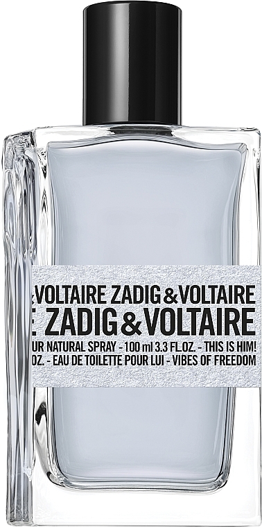 Туалетная вода Zadig & Voltaire This Is Him! Vibes Of Freedom
Туалетная вода Zadig & Voltaire This Is Him! Vibes Of Freedom