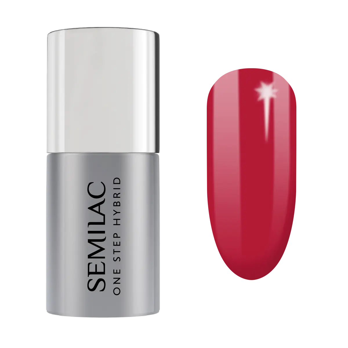 Гибридный лак для ногтей s550 Semilac One Step, 5 мл 
Гибридный лак для ногтей s550 Semilac One Step, 5 мл