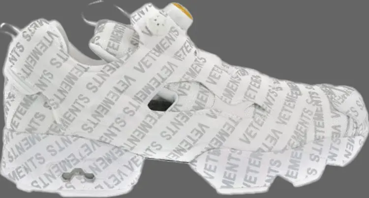 Кроссовки vetements x instapump fury 'emoji' Reebok, белый
Кроссовки vetements x instapump fury 'emoji' Reebok, белый