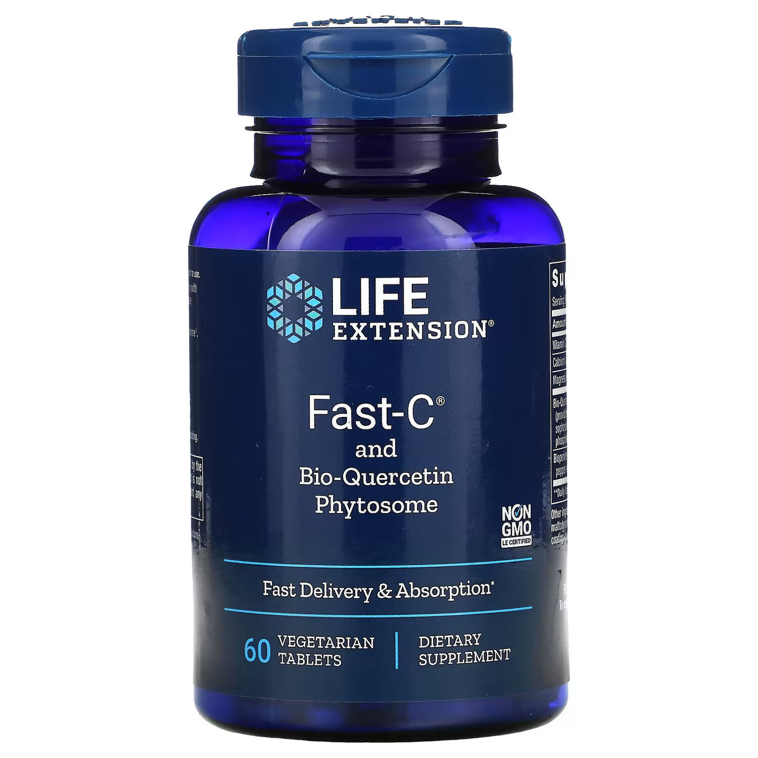Life Extension, Fast-C с фитосомами биокверцетина, 60 вегетарианских таблеток
Life Extension, Fast-C с фитосомами биокверцетина, 60 вегетарианских таблеток
