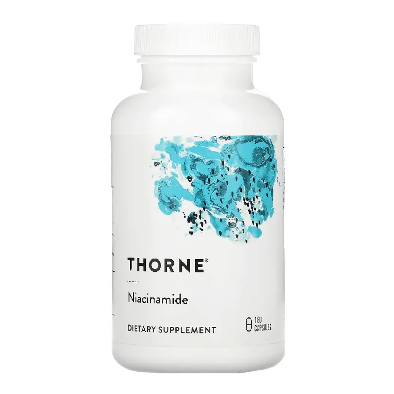 Ниацинамид Thorne Research 500 мг, 180 капсул
Ниацинамид Thorne Research 500 мг, 180 капсул