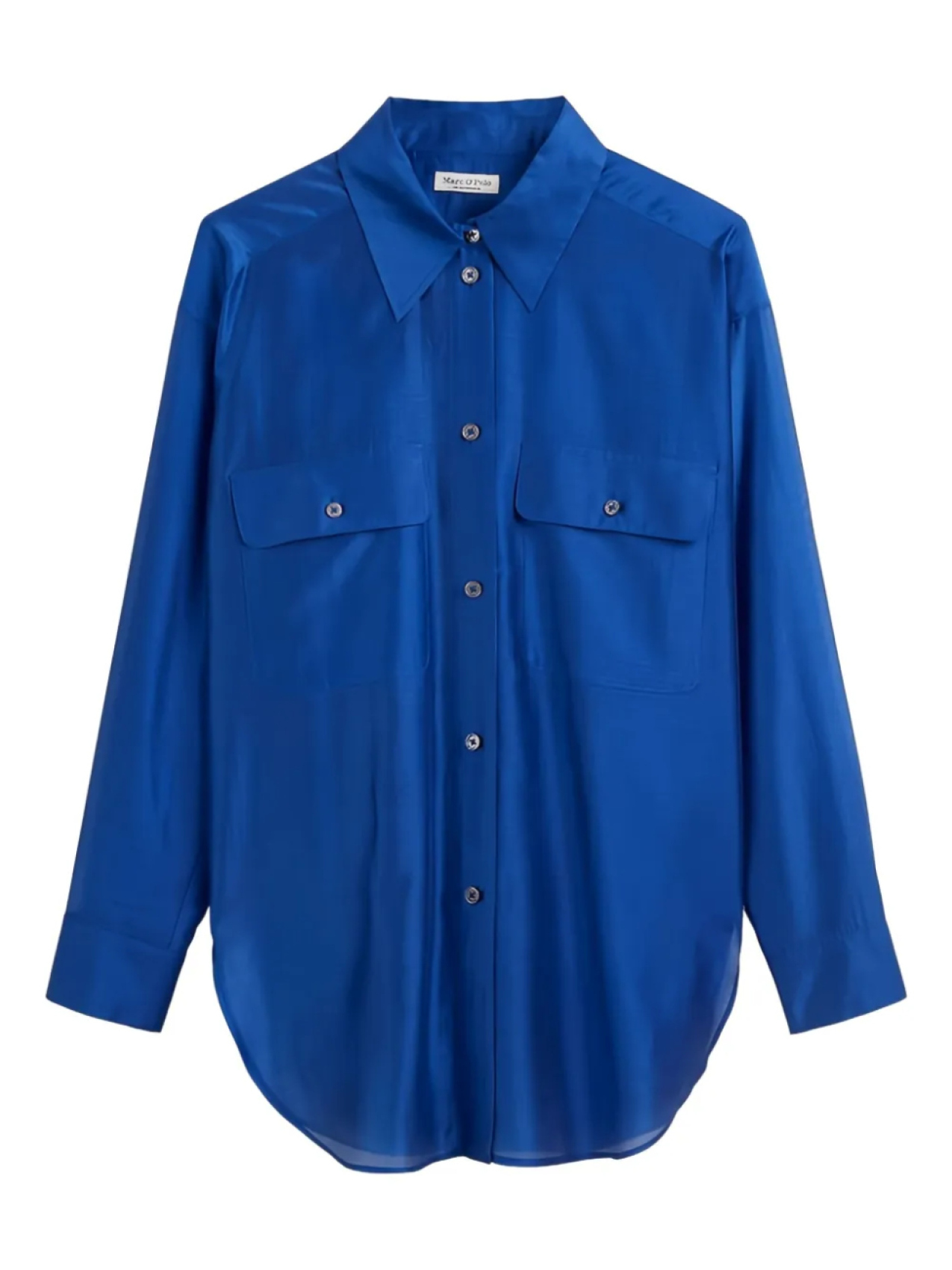 Marc O'Polo рубашка на пуговицах с накладными карманами, синий
Marc O'Polo рубашка на пуговицах с накладными карманами, синий