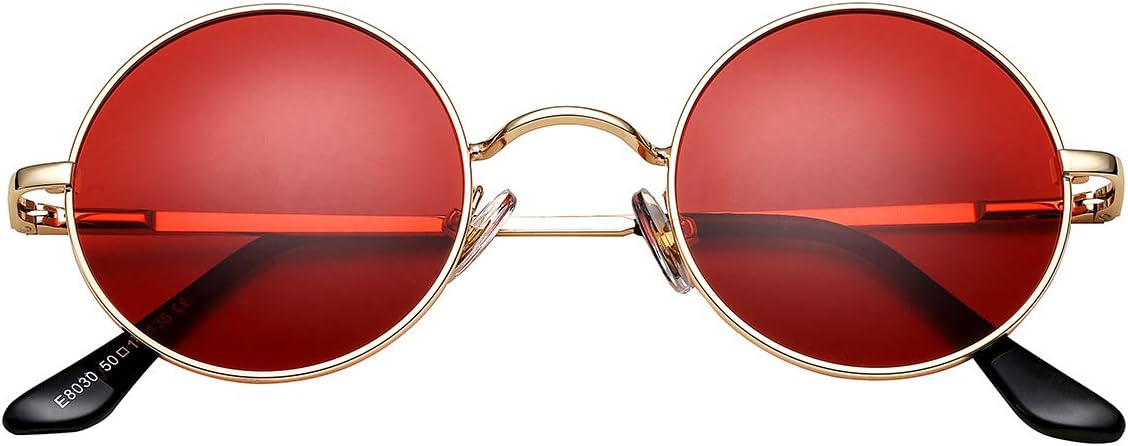 Классические круглые солнцезащитные очки в стиле ретро, поляризованные солнцезащитные очки в стиле хиппи, маленькие круглые солнцезащитные очки PORADAY, A5 Gold/Clear Red
Классические круглые солнцезащитные очки в стиле ретро, поляризованные солнцезащитные очки в стиле хиппи, маленькие круглые солнцезащитные очки PORADAY, A5 Gold/Clear Red