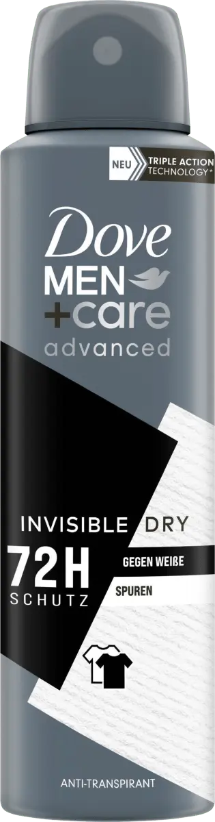 Антитранспирант Деоспрей Advanced Invisible Dry 150мл Dove MEN+CARE
Антитранспирант Деоспрей Advanced Invisible Dry 150мл Dove MEN+CARE
