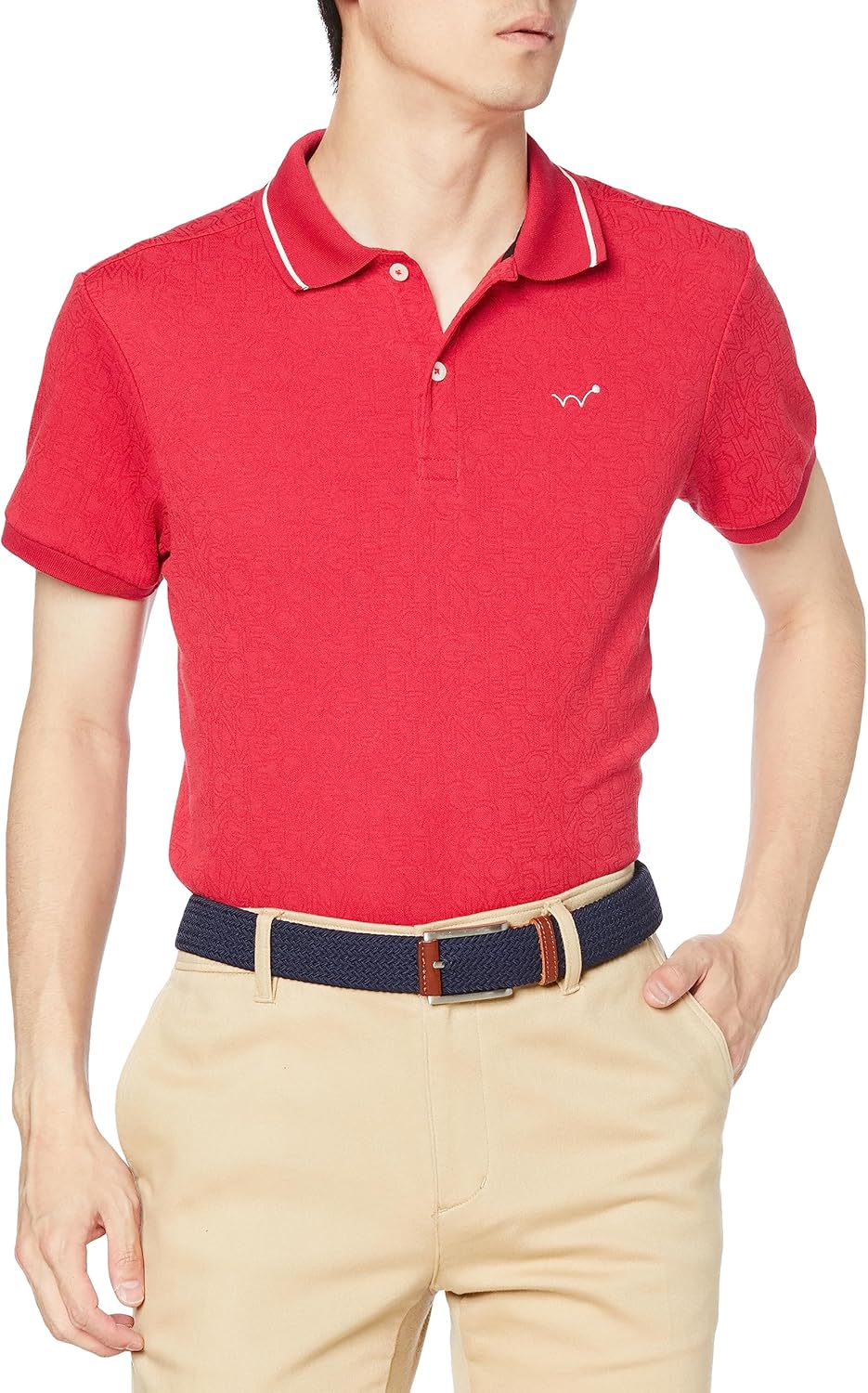 Мужская жаккардовая рубашка-поло Edwin GOLF EDG516, с коротким рукавом, одежда для гольфа, красный
Мужская жаккардовая рубашка-поло Edwin GOLF EDG516, с коротким рукавом, одежда для гольфа, красный