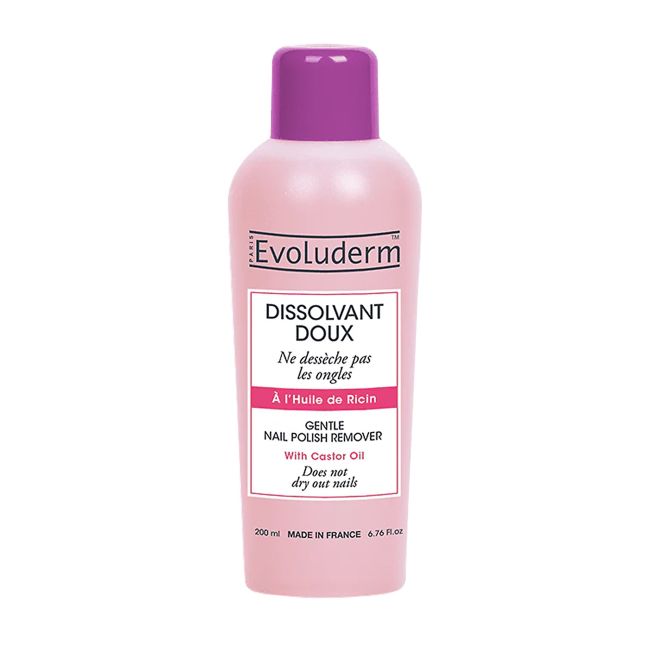 Нежная жидкость для снятия лака с растворителем doux Evoluderm, 200 мл
Нежная жидкость для снятия лака с растворителем doux Evoluderm, 200 мл