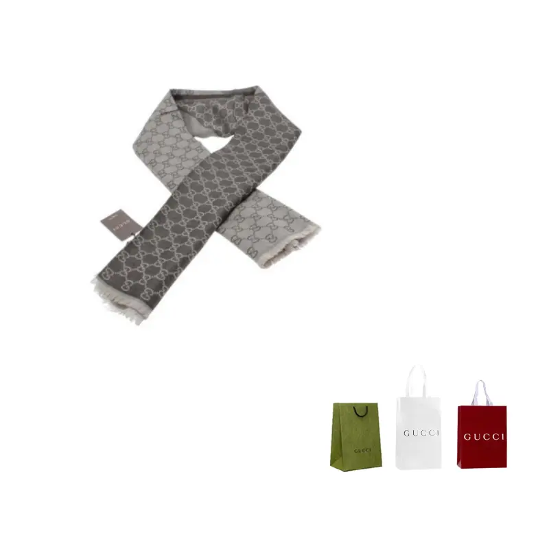 2000-2015 Gg шерстяной шарф шарфы GUCCI, коричневый
2000-2015 Gg шерстяной шарф шарфы GUCCI, коричневый