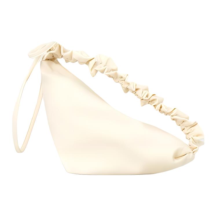 COS Полиамидная треугольная сумка через плечо с бахромой женская бежевая, Beige
COS Полиамидная треугольная сумка через плечо с бахромой женская бежевая, Beige