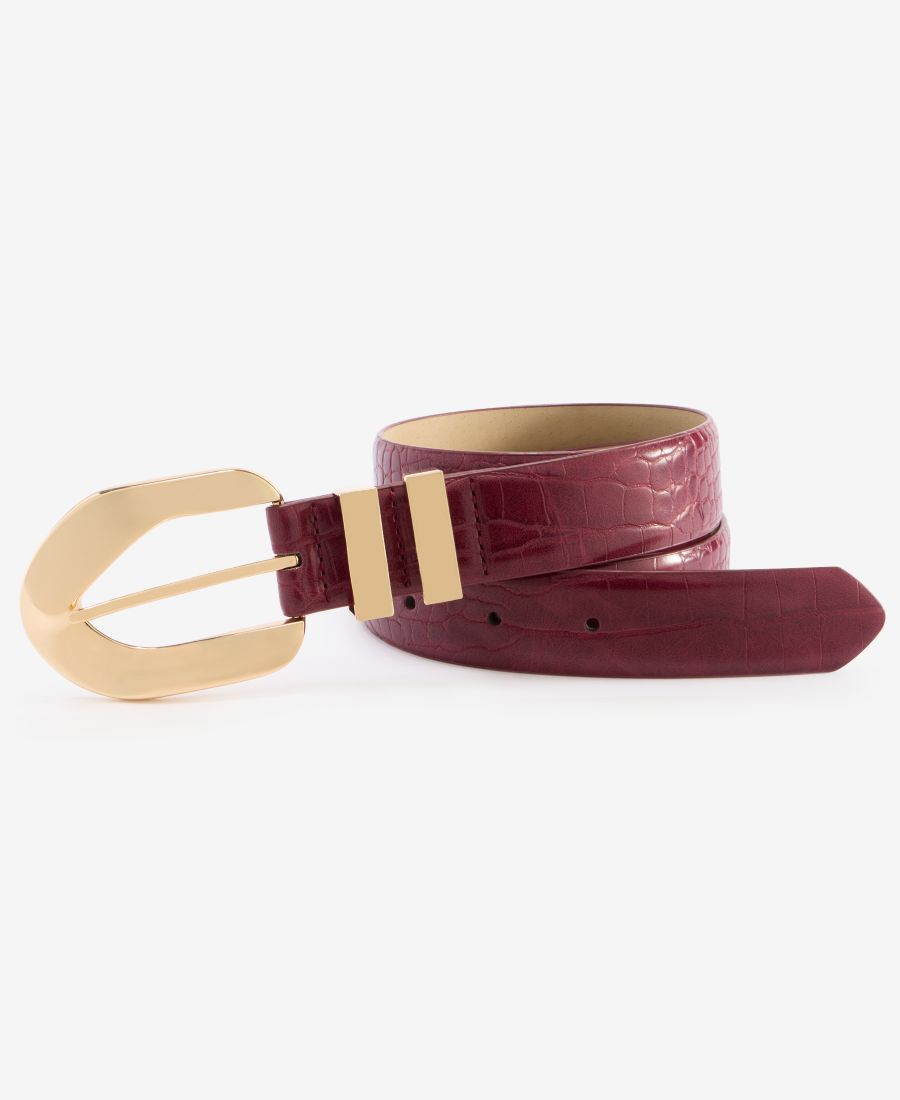 Ремень с пряжкой из искусственной крокодиловой кожи, эксклюзивно для Macy's INC International Concepts, Oxblood
Ремень с пряжкой из искусственной крокодиловой кожи, эксклюзивно для Macy's INC International Concepts, Oxblood