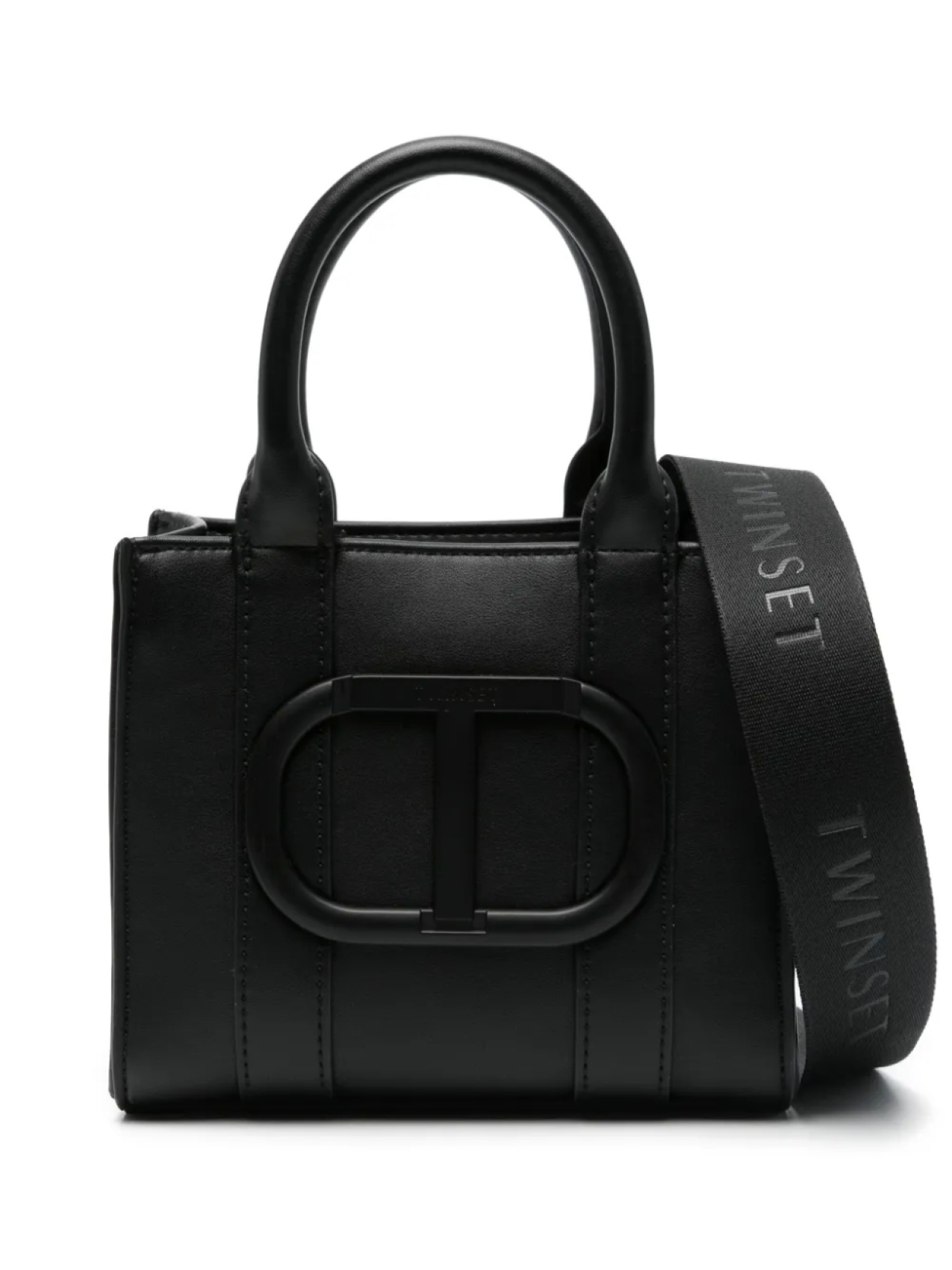 TWINSET Kids сумка-тоут с логотипом, черный
TWINSET Kids сумка-тоут с логотипом, черный