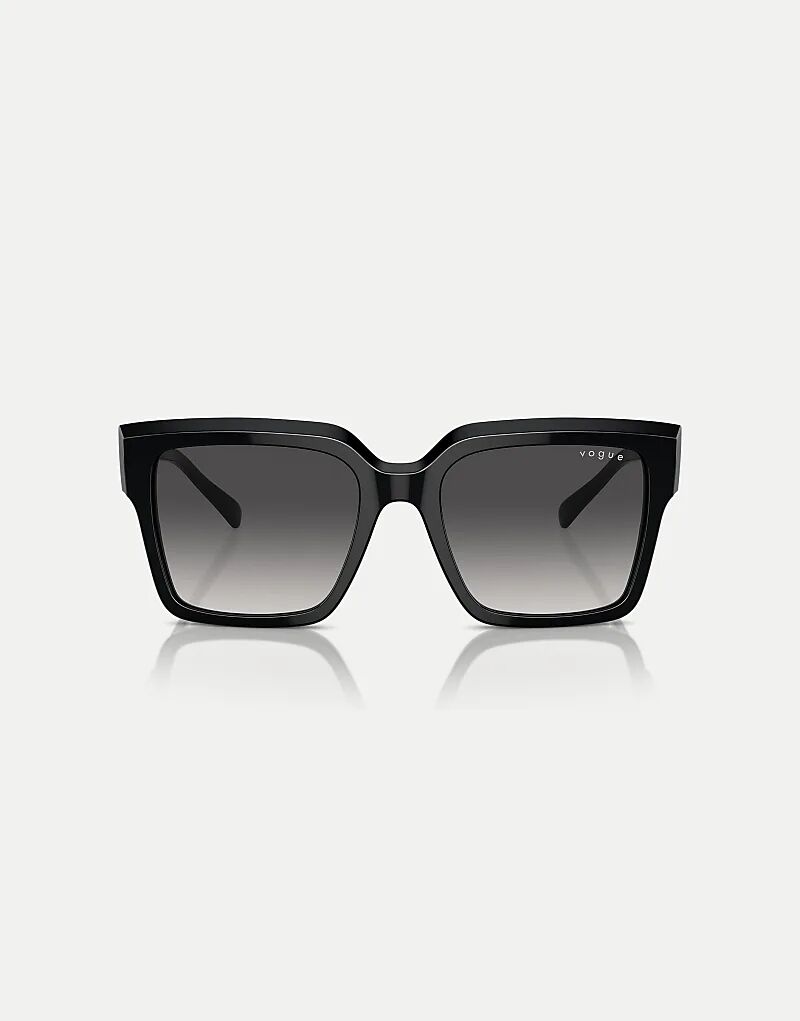 Солнцезащитные очки Vogue Square с серыми линзами в черном цвете
Солнцезащитные очки Vogue Square с серыми линзами в черном цвете