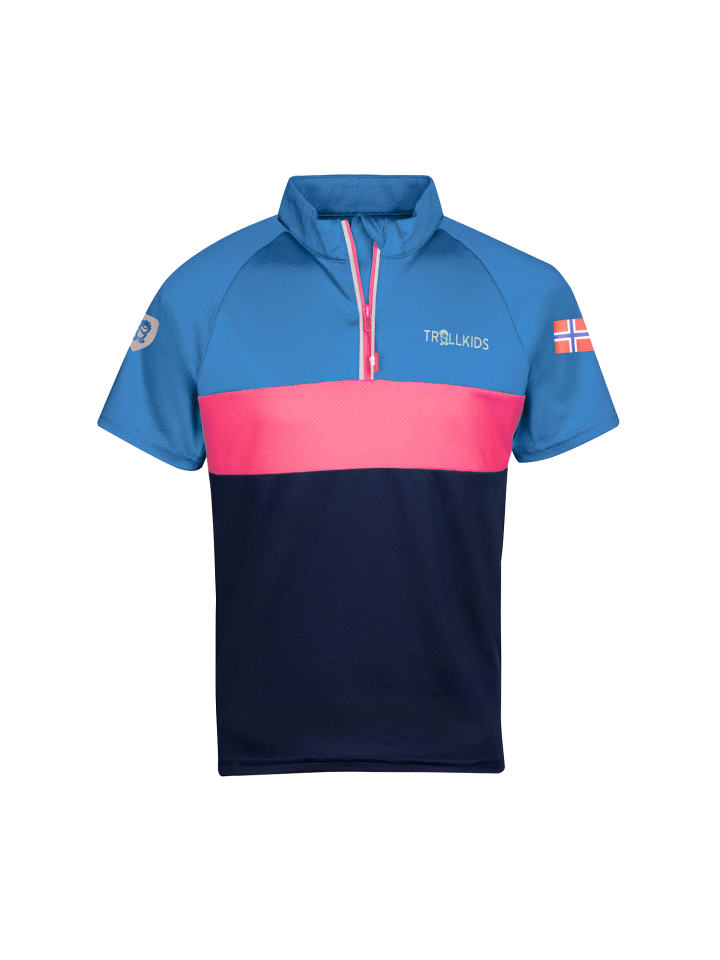 Функциональная рубашка Trondheim темно-синего/розового цвета Trollkids
Функциональная рубашка Trondheim темно-синего/розового цвета Trollkids