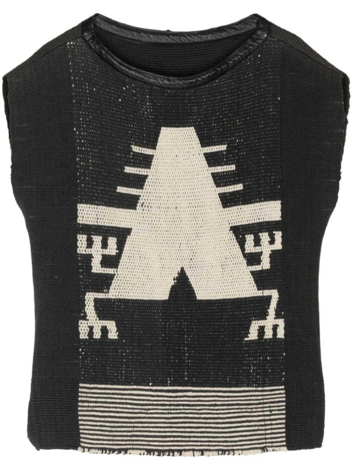 VOZ топ вязки интарсия, черный
VOZ топ вязки интарсия, черный