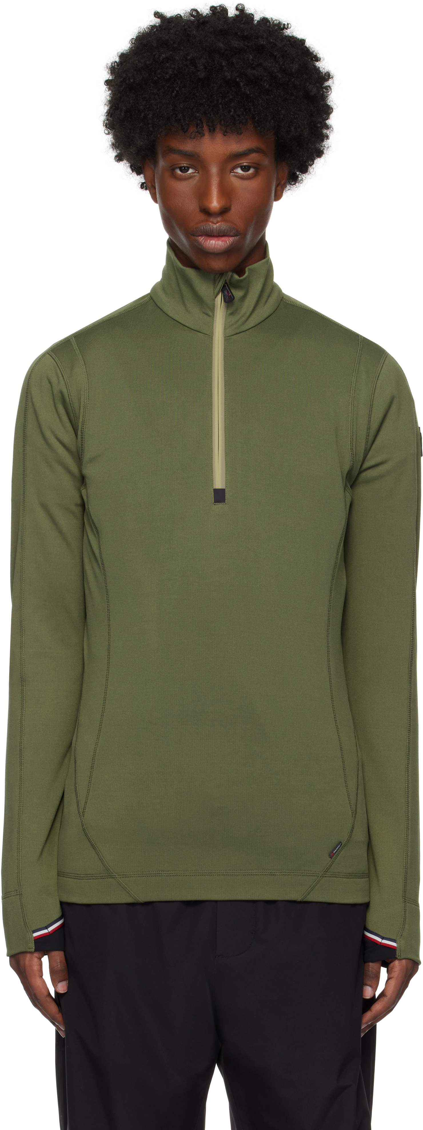 Свитер цвета хаки Maglia Lupetto Moncler Grenoble
Свитер цвета хаки Maglia Lupetto Moncler Grenoble