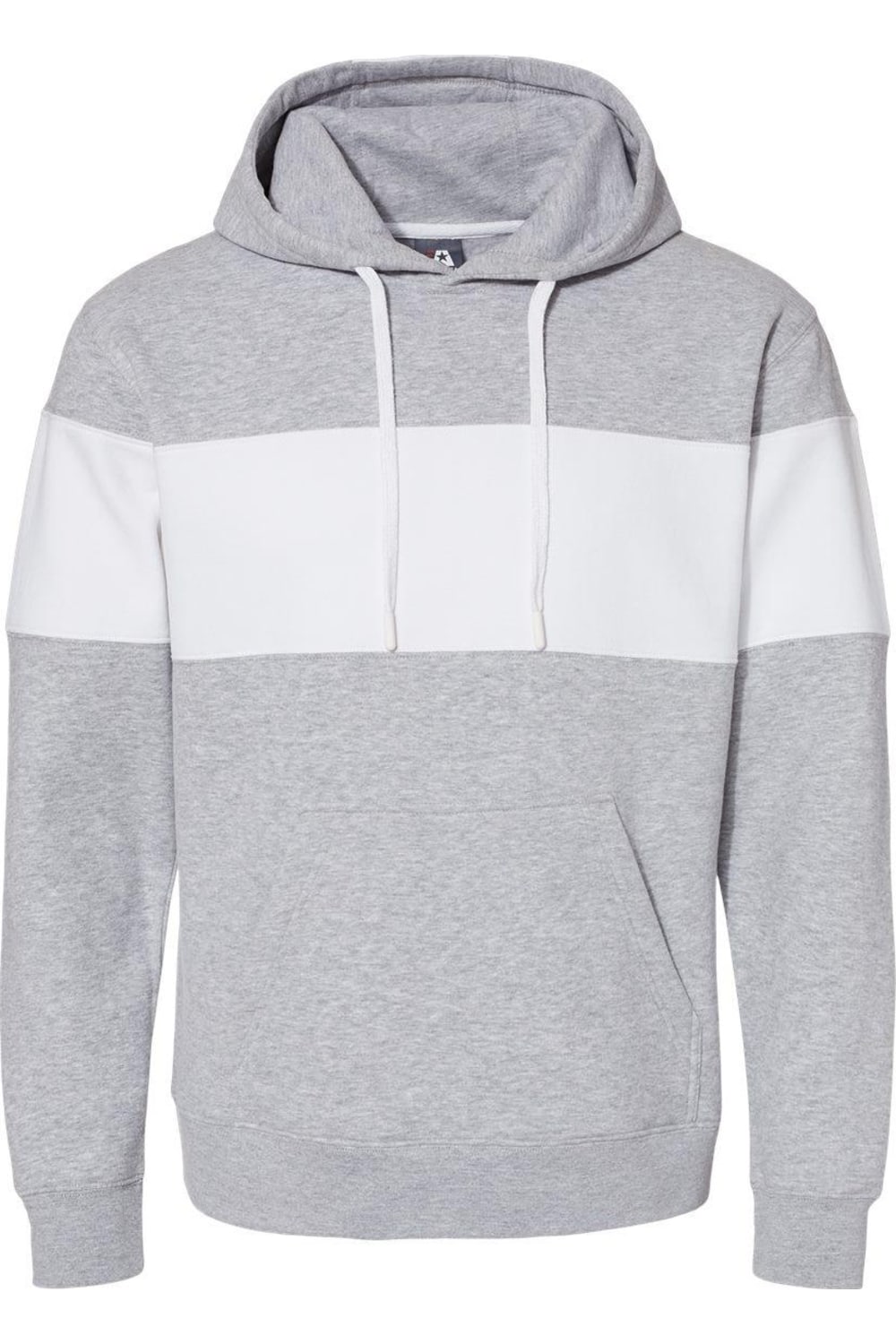 Толстовка с капюшоном из флиса с цветными блоками J. America Varsity, цвет oxford
Толстовка с капюшоном из флиса с цветными блоками J. America Varsity, цвет oxford