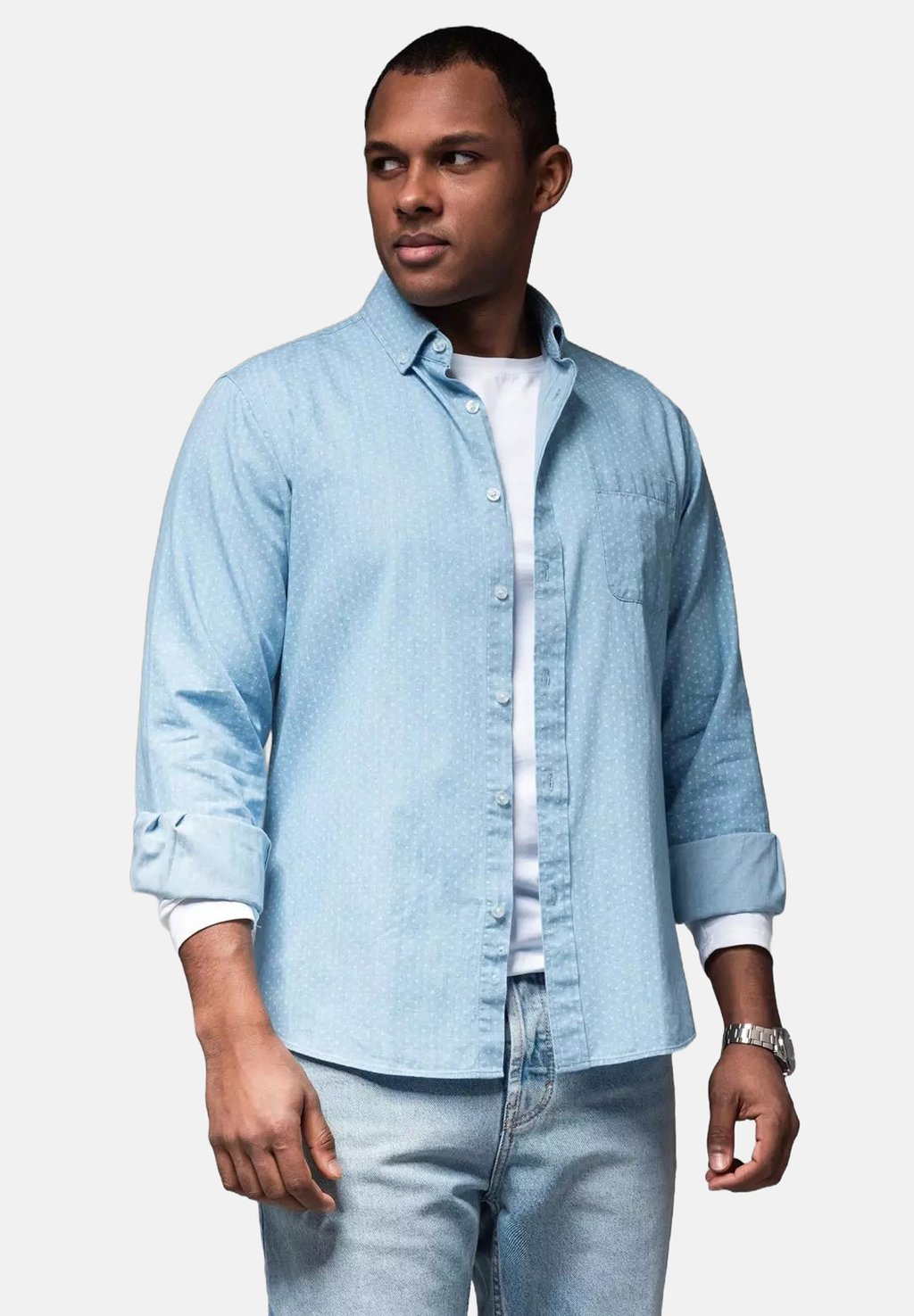 Рубашка Ombre, светло-голубой
Рубашка Ombre, светло-голубой