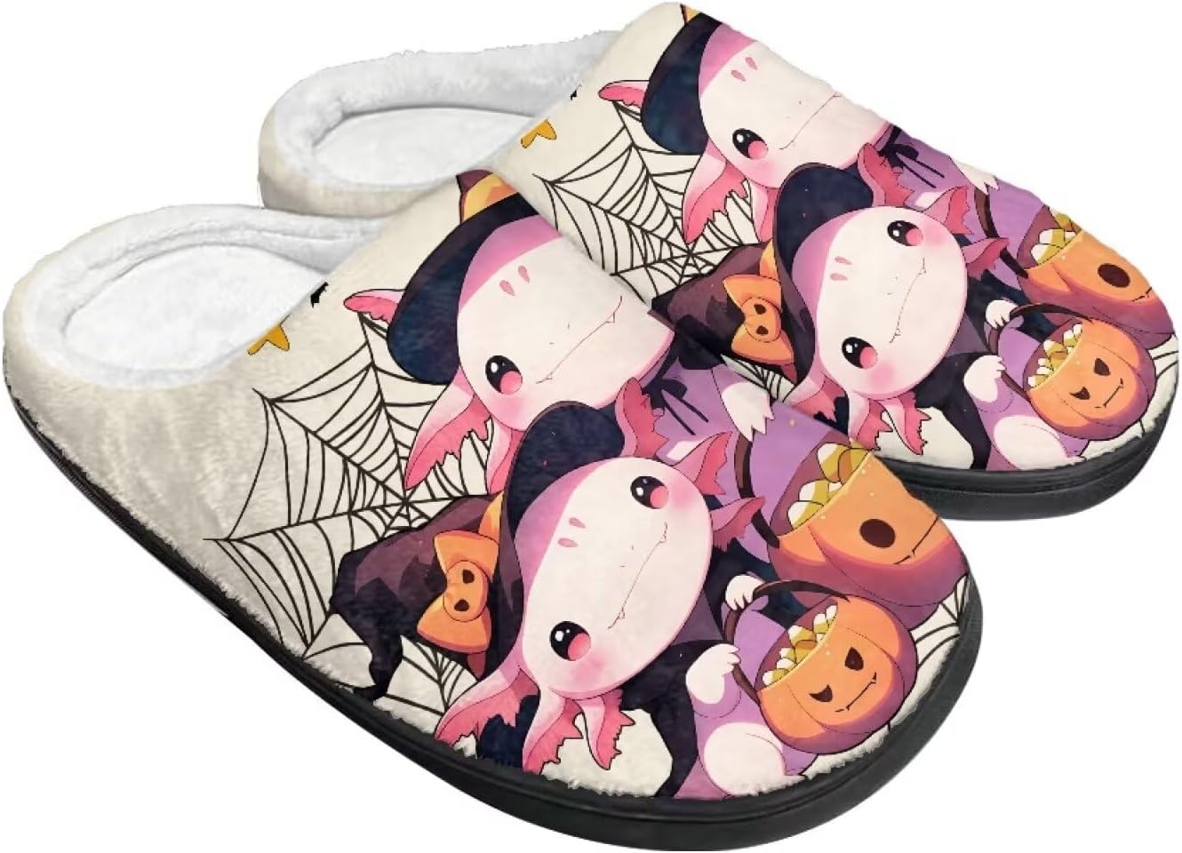 Хлопковые тапочки на Хэллоуин и Рождество для женщин и мужчин, мягкие, теплые, нескользящие, домашние тапочки, дорожные тапочки Buxolandt, Halloween Cute Axolotl Print
Хлопковые тапочки на Хэллоуин и Рождество для женщин и мужчин, мягкие, теплые, нескользящие, домашние тапочки, дорожные тапочки Buxolandt, Halloween Cute Axolotl Print