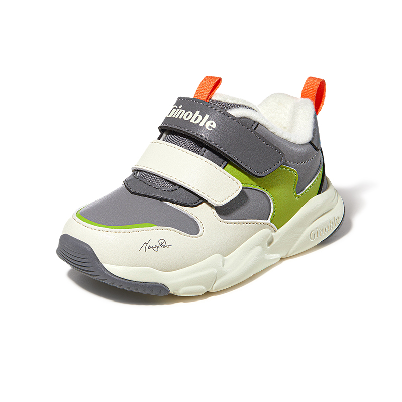 Легкие термообувь с амортизацией для младенцев и малышей GINOBLE, серый/белый/слоновая кость/зеленый 
Легкие термообувь с амортизацией для младенцев и малышей GINOBLE, серый/белый/слоновая кость/зеленый